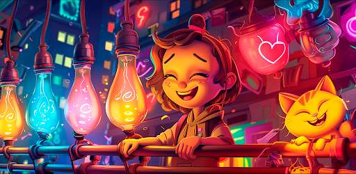 Idle Light City・お金稼ぎゲーム